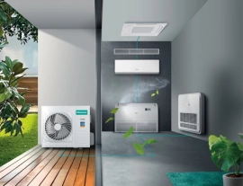 Gamme Pompes à chaleur air air Hisense Aldes